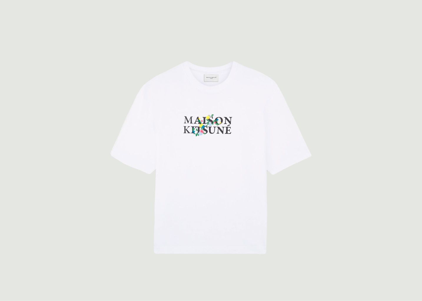 T-shirt floral - Maison Kitsuné