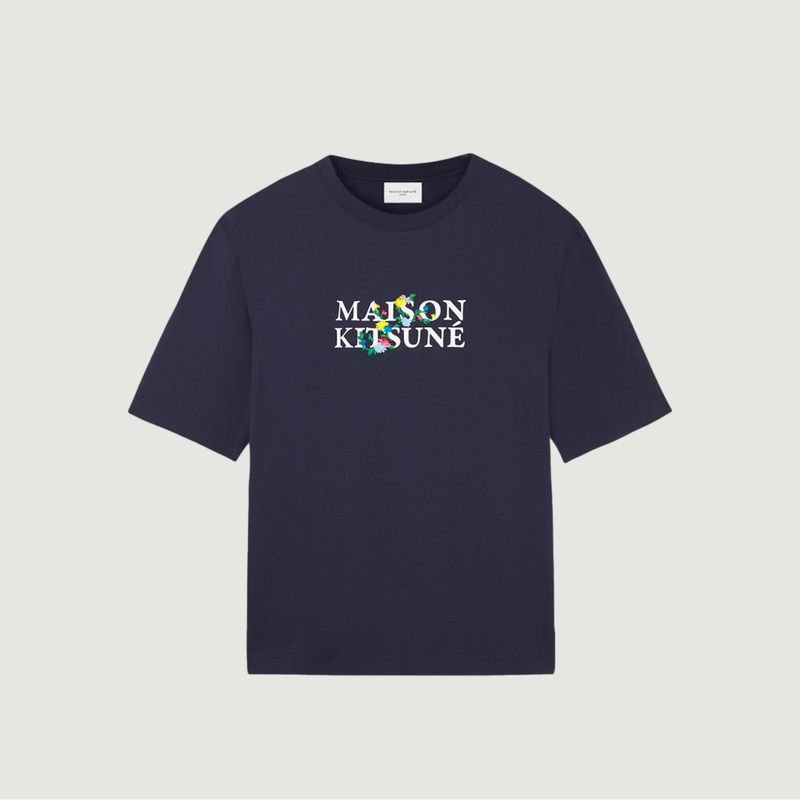 T-shirt floral  - Maison Kitsuné