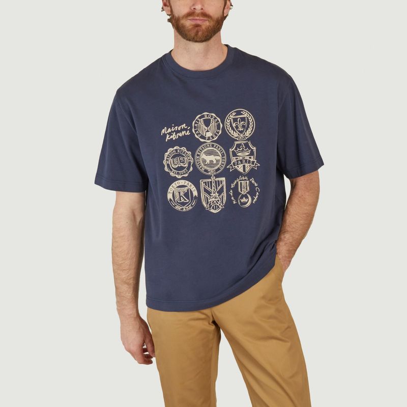 T-shirt Ivy League  - Maison Kitsuné