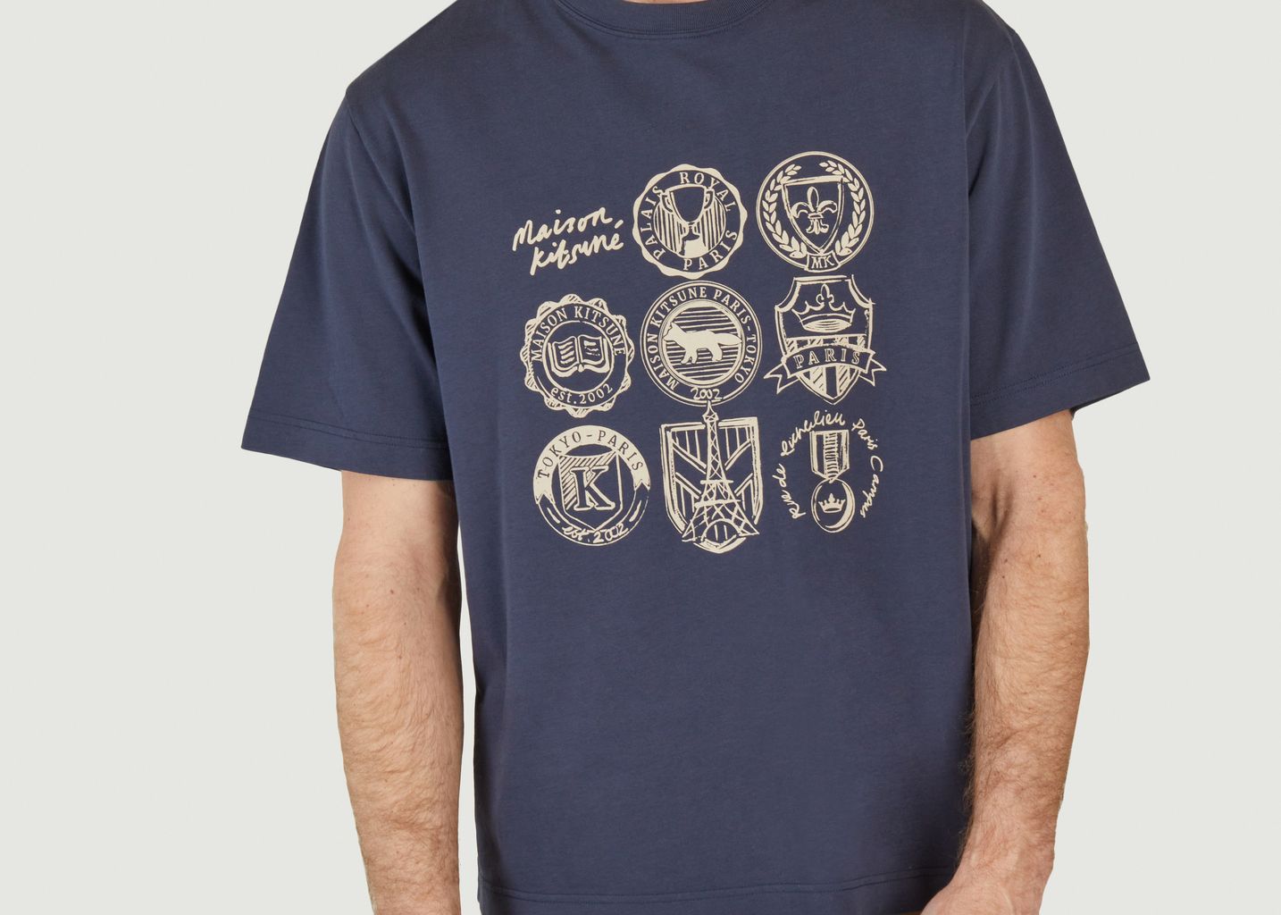 T-shirt Ivy League  - Maison Kitsuné