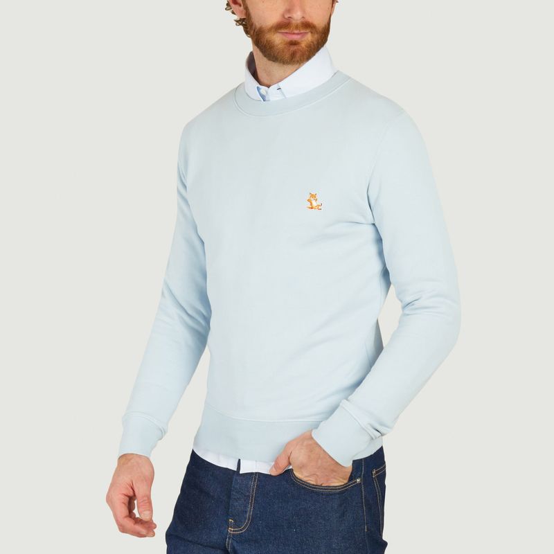 Chillax Fox Patch sweatshirt - Maison Kitsuné