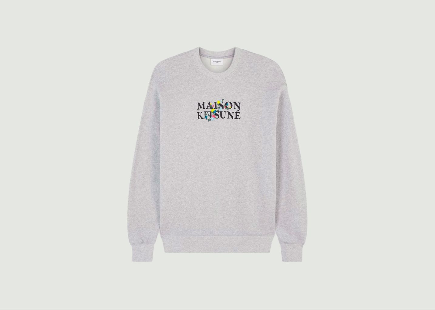 Geblümtes Sweatshirt - Maison Kitsuné