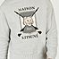 matière College Fox Printed Sweatshirt - Maison Kitsuné