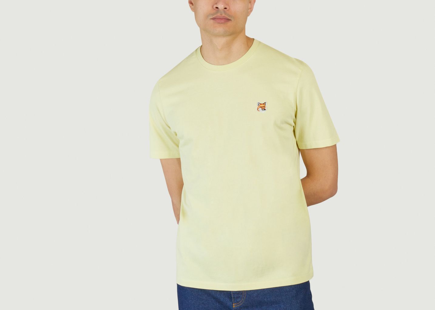 Regular Patch Renard T-shirt - Maison Kitsuné