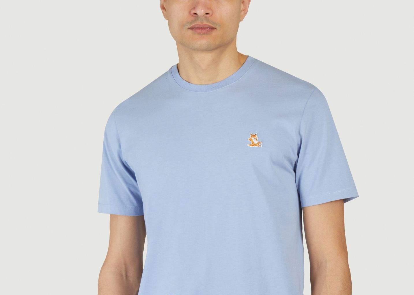 Chillax Fox Patch Regular T-shirt - Maison Kitsuné
