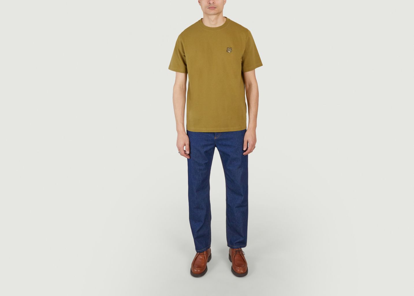 T-shirt Comfort Patch Renard - Maison Kitsuné