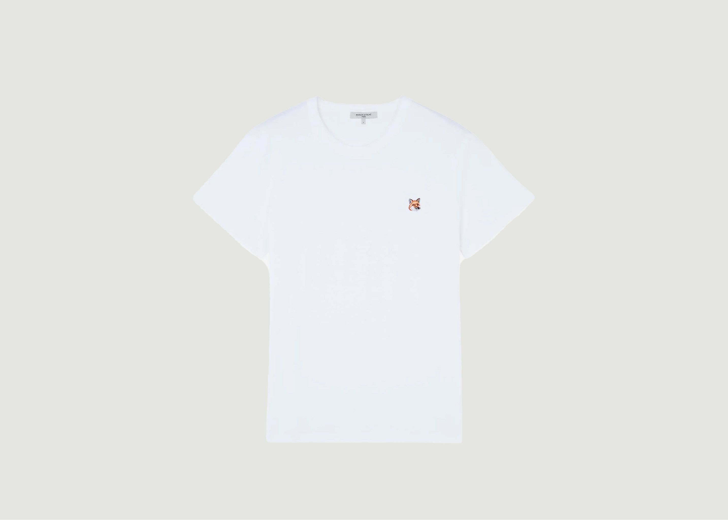 T-shirt Patch Fox Head - Maison Kitsuné