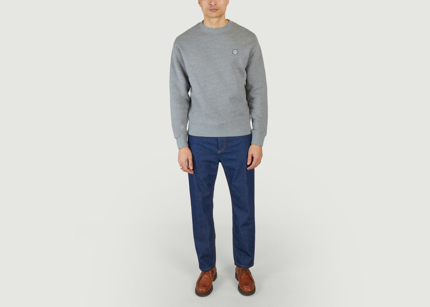 Fox Patch Sweat Top - Maison Kitsuné