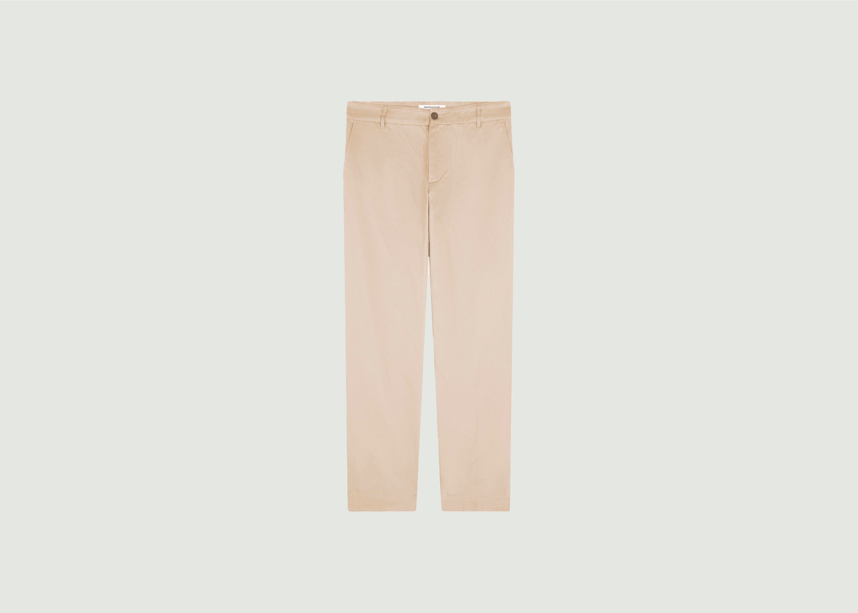 Straight Chino Pants - Maison Kitsuné