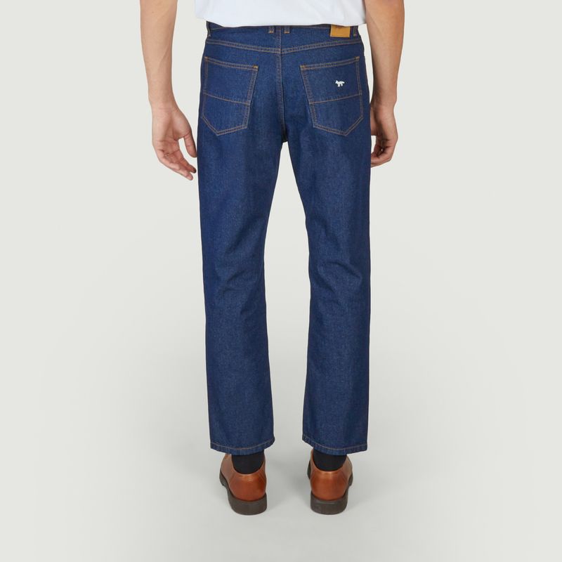 Straight Denim Jeans - Maison Kitsuné