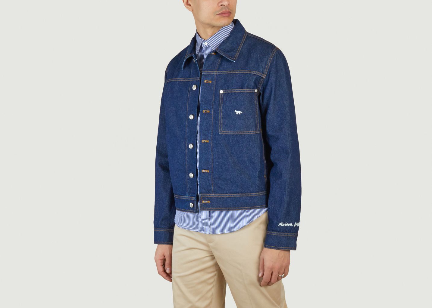 Veste Droit en Jean - Maison Kitsuné