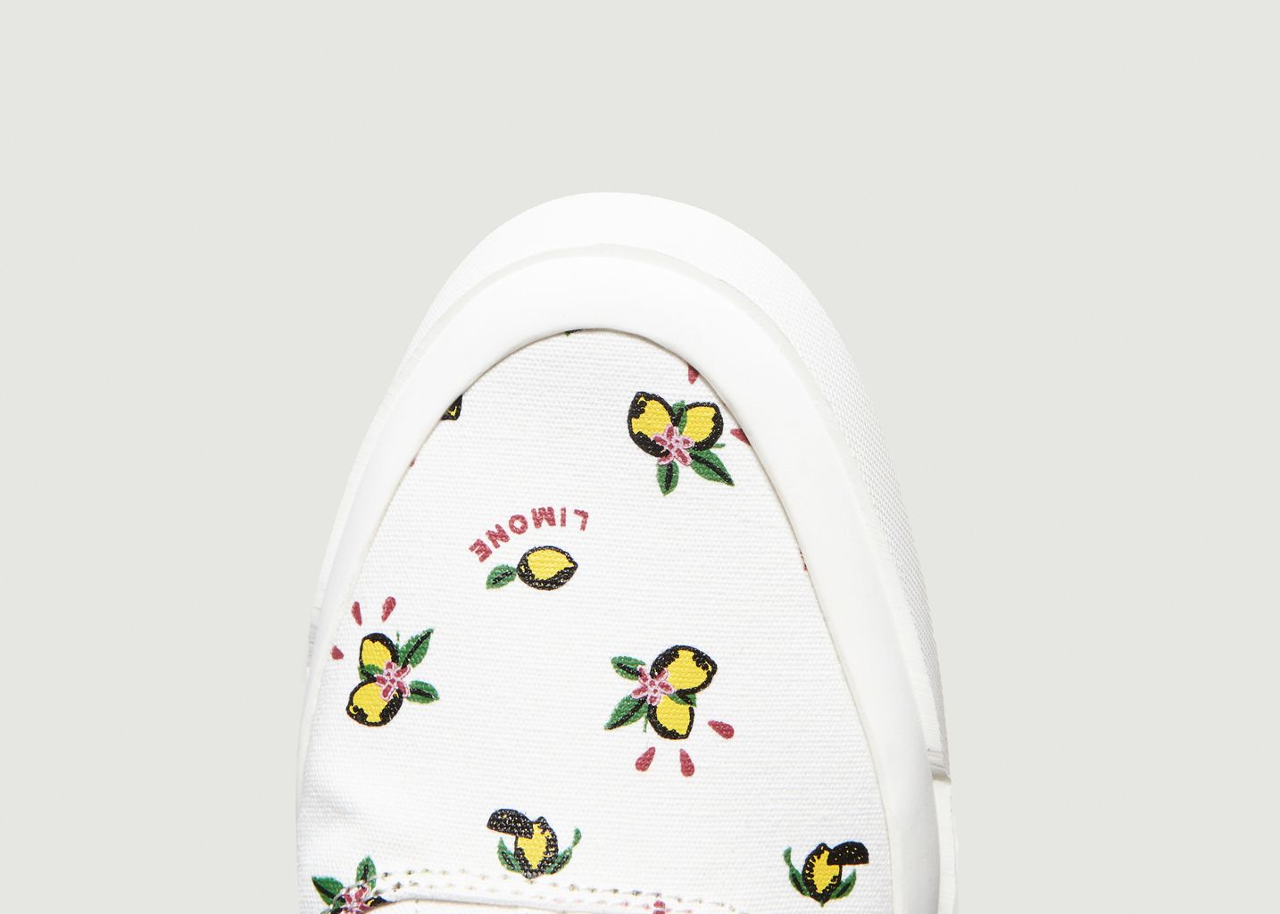 Sneakers Limone Imprimé All-Over - Maison Kitsuné