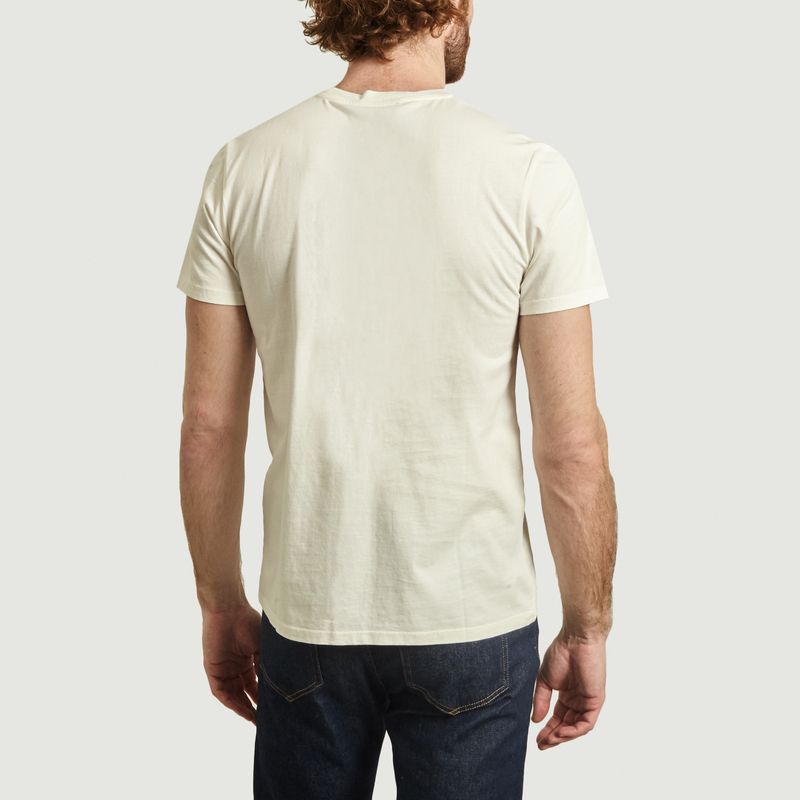 T-Shirt Brodé Renards Unisexe - Maison Kitsuné