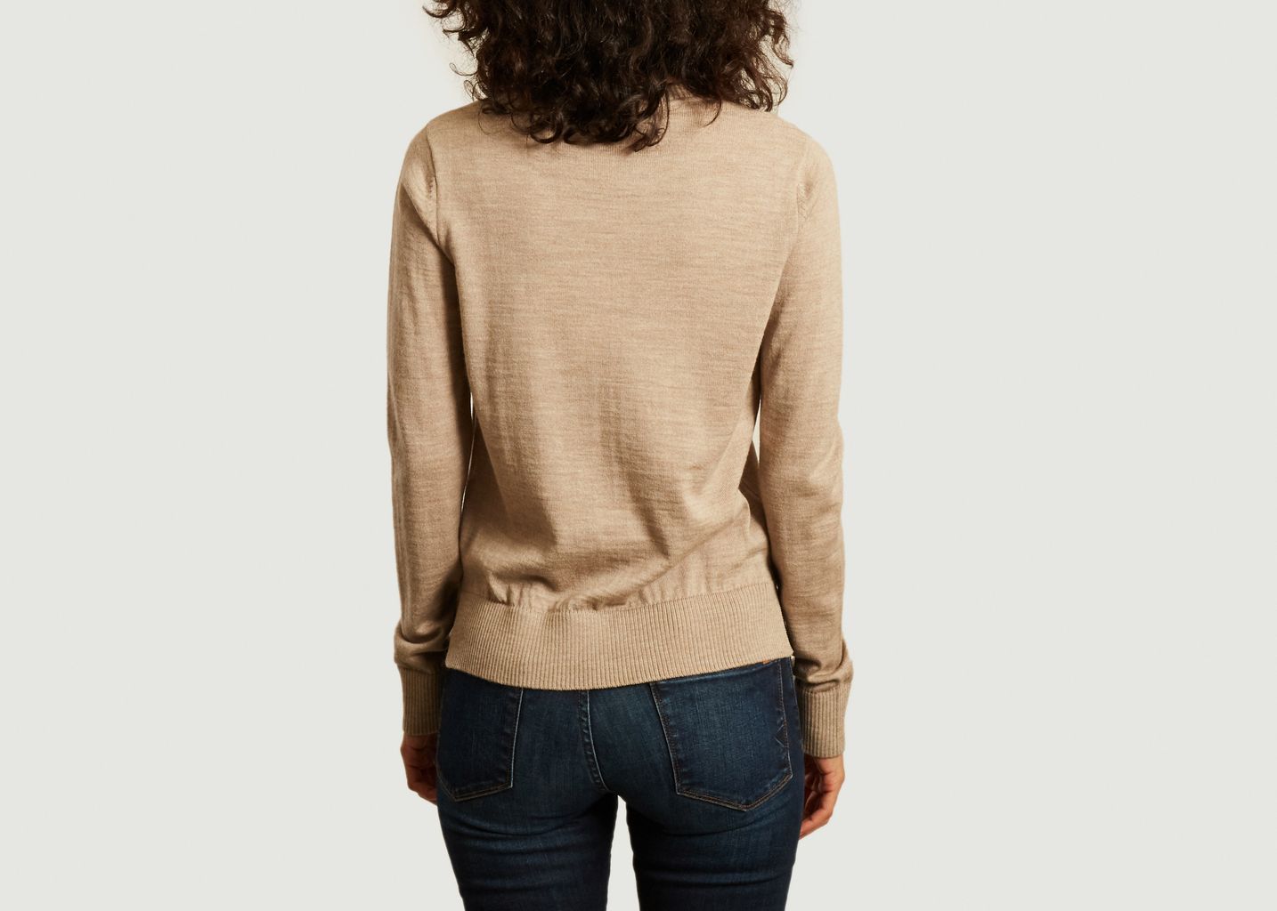 Pull renard en laine mérinos - Maison Kitsuné