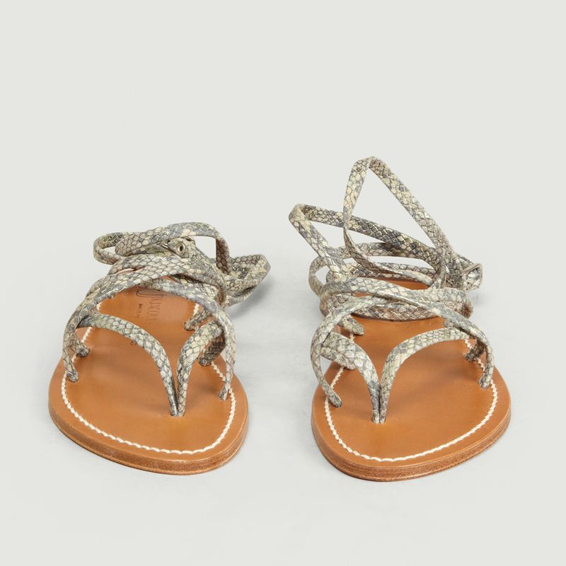Sandales en cuir Zénobie - K Jacques