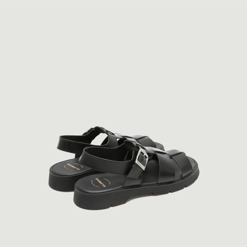 Sandals - BALLAST VGT Black Kleman | L’Exception