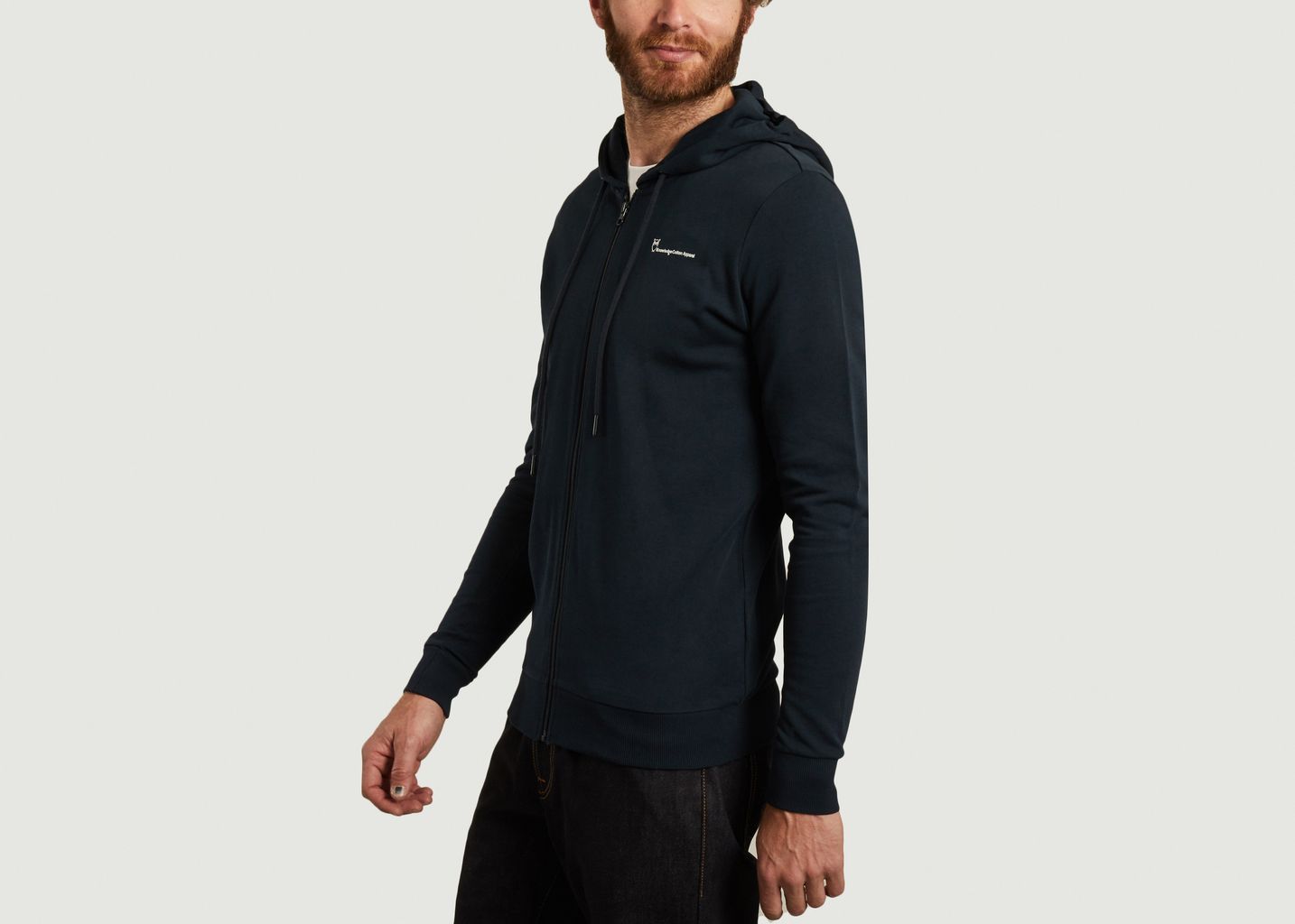 Hoodie zippé ELM knowledge hood - KCA