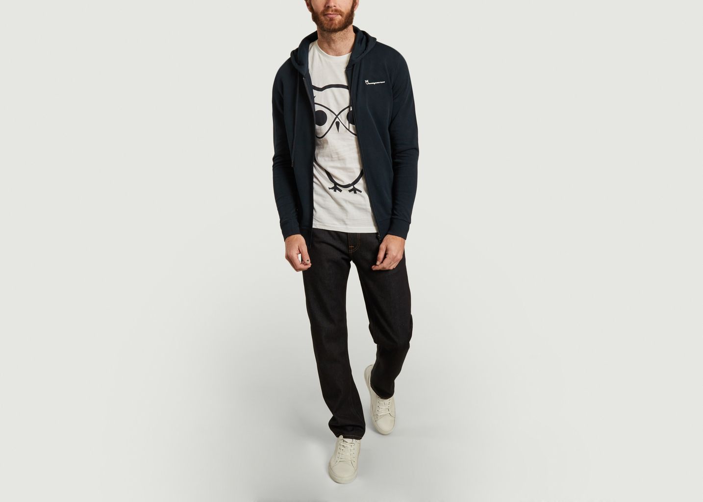 Hoodie zippé ELM knowledge hood - KCA