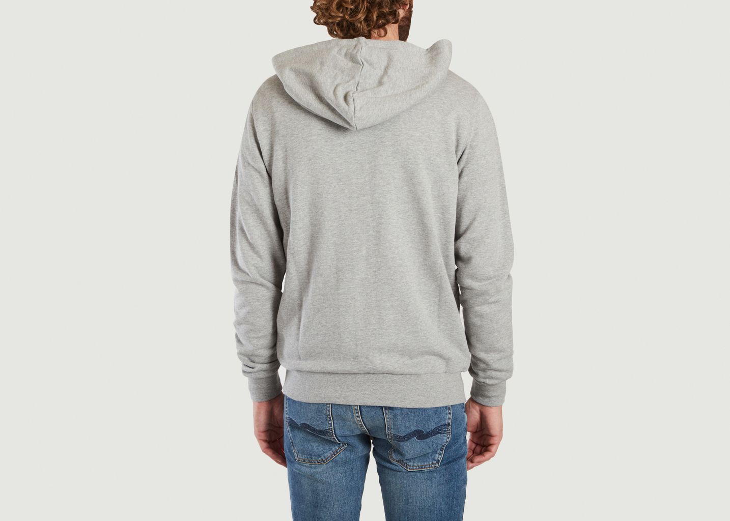 Hoodie zippé en coton biologique - KCA