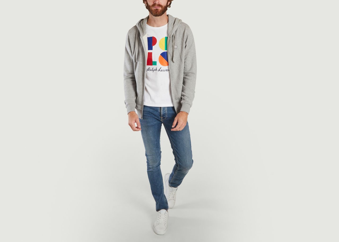 Hoodie zippé en coton biologique - KCA