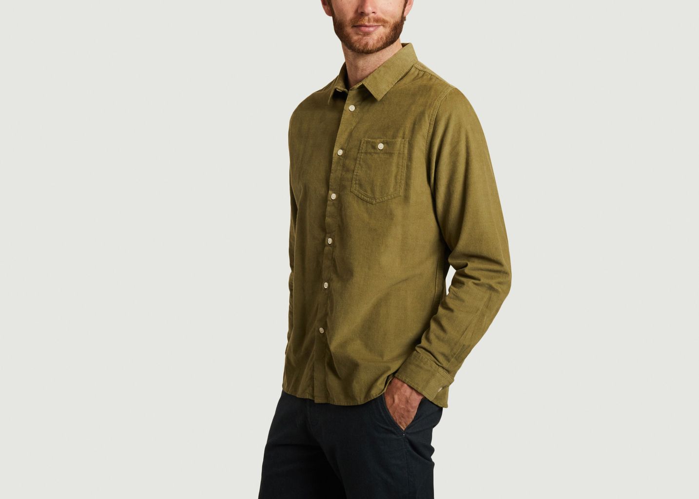 Chemise Elder en velours - KCA