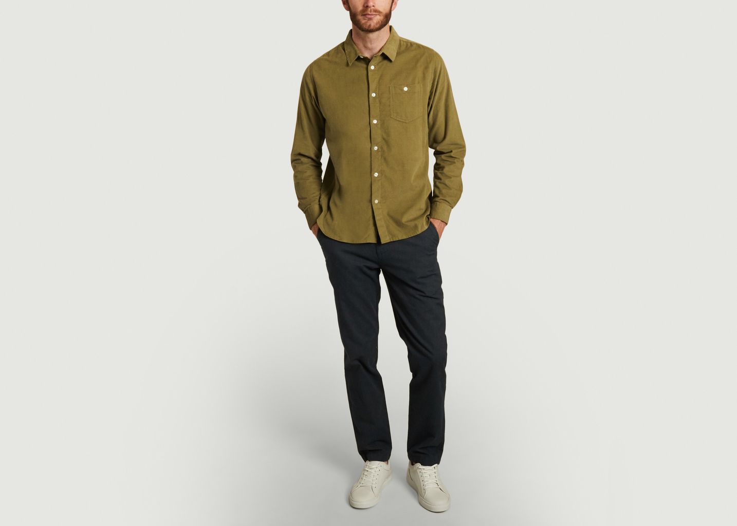 Chemise Elder en velours - KCA
