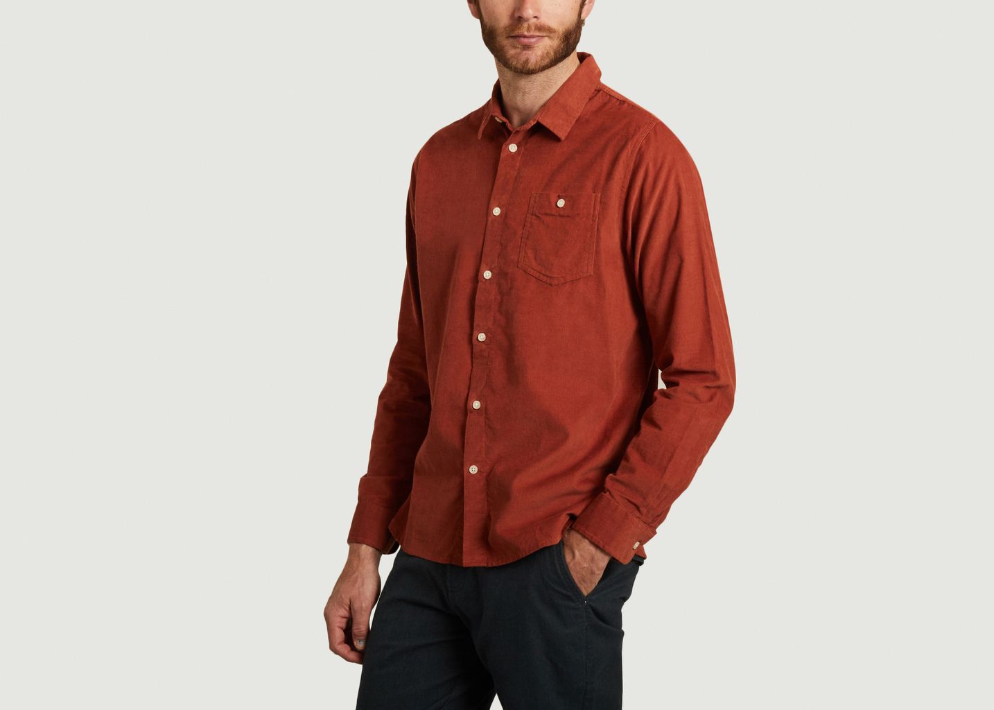 Chemise Elder en velours - KCA