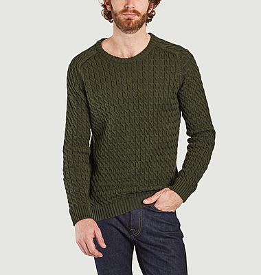 GOTS certified Field knit sweater