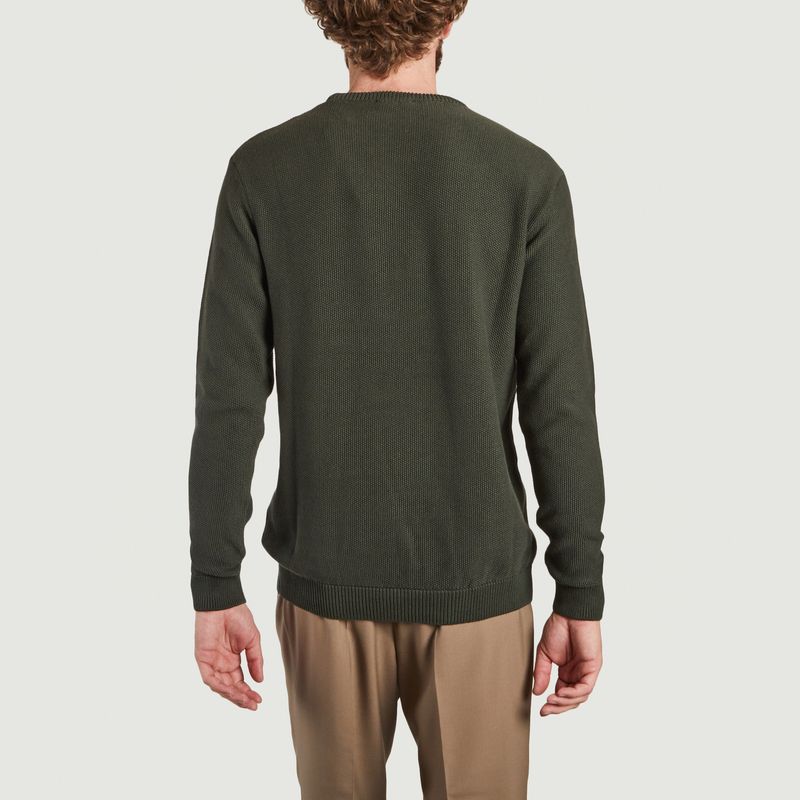 Pullover mit Siegel aus Bio-Baumwolle - KCA
