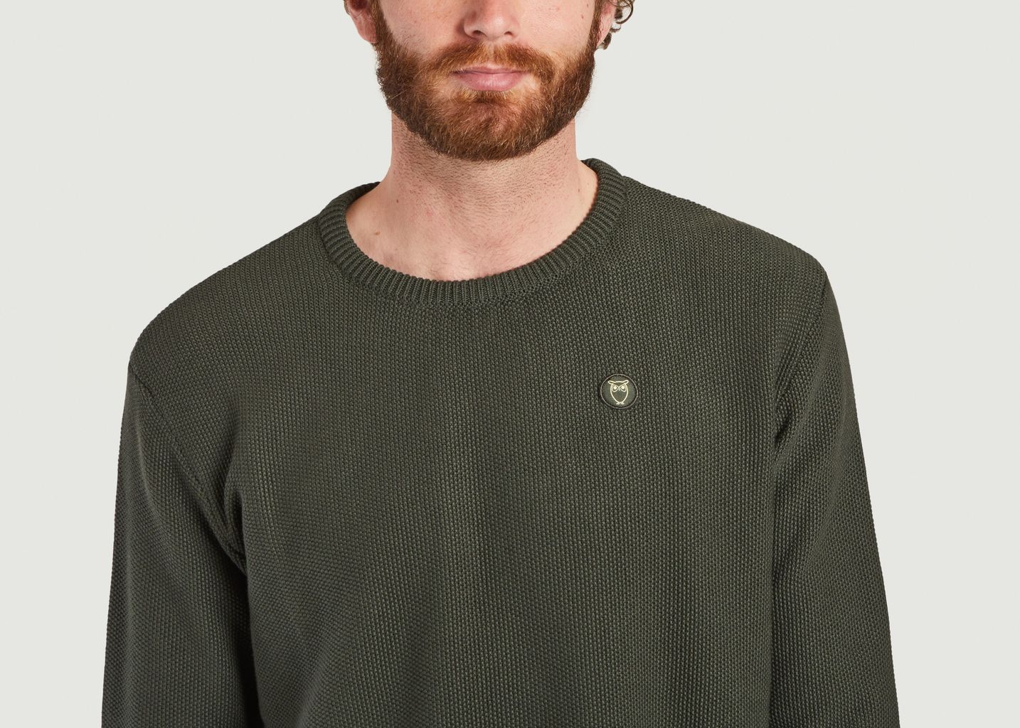 Pullover mit Siegel aus Bio-Baumwolle - KCA