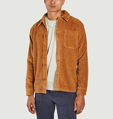 Stretched 8-wales corduroy overshirt