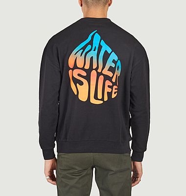 Sweatshirt oversize imprimé Wateraid