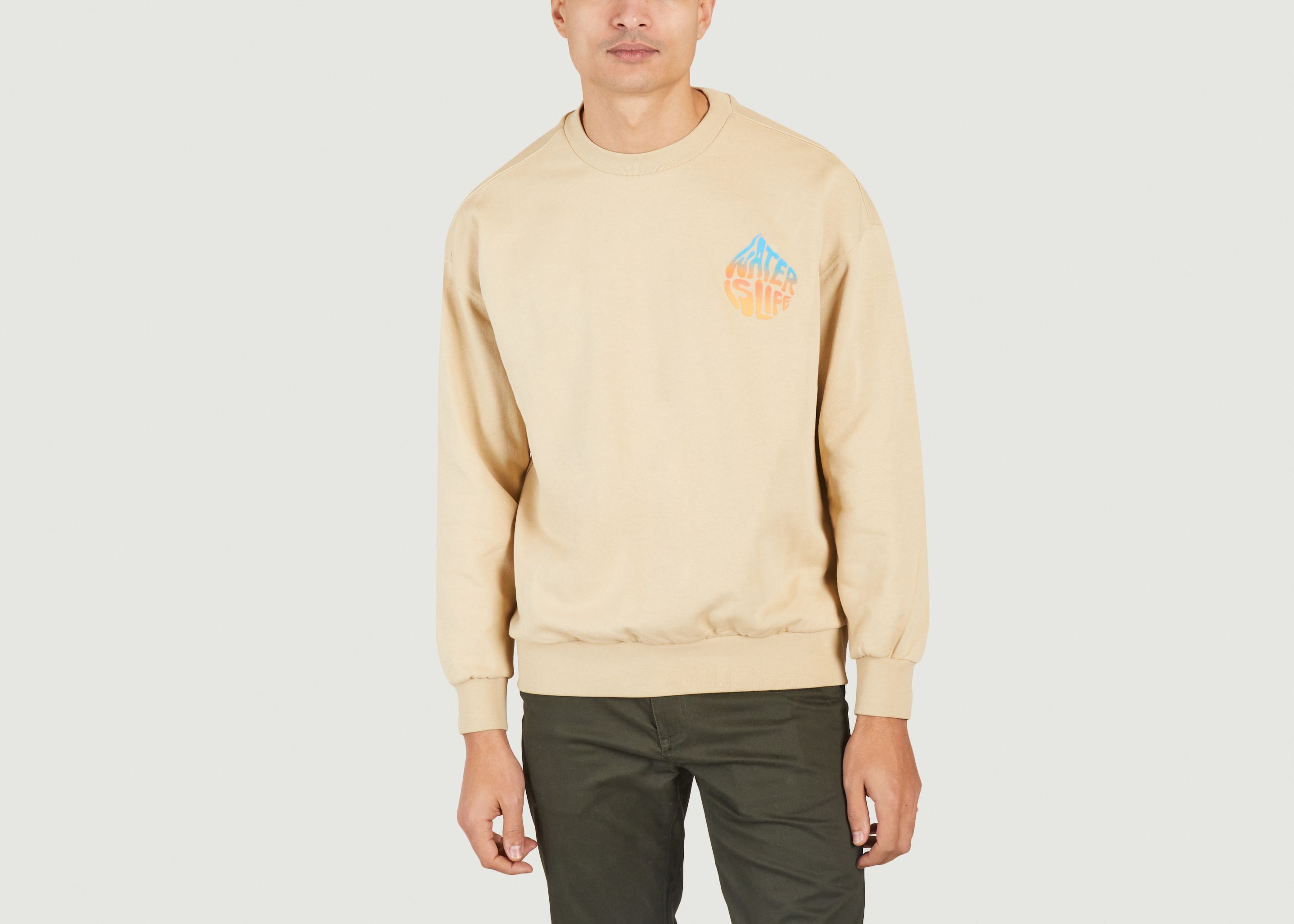 Sweatshirt oversize imprimé Wateraid - KCA
