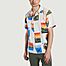 Boxy fit fancy print shirt KCA x Jonas Claesson - KCA