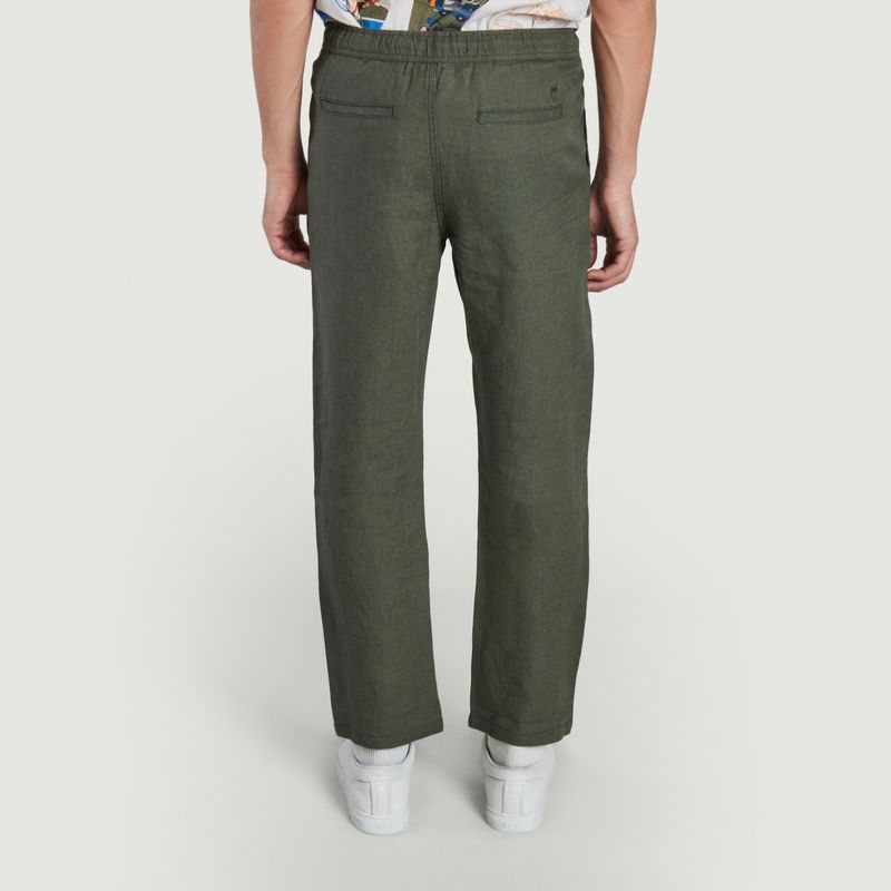 Loose pants in organic linen - KCA