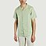 Organic linen blouse, boxy cut - KCA