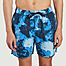 Swim shorts with fancy pattern - KCA