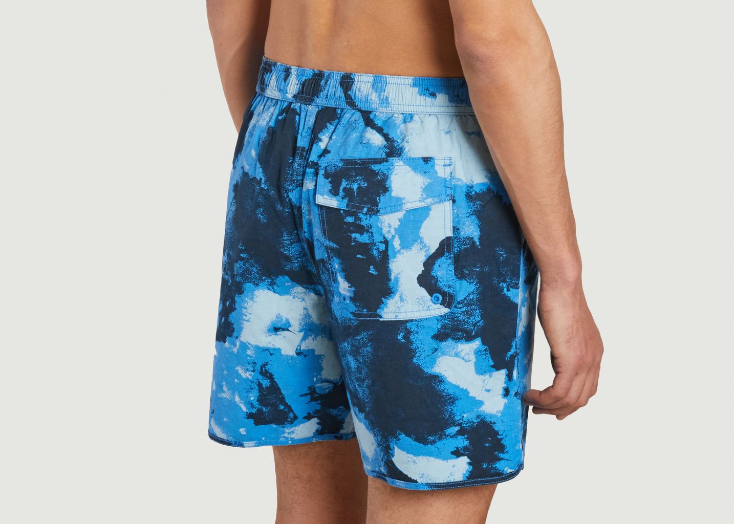 Swim shorts with fancy pattern - KCA