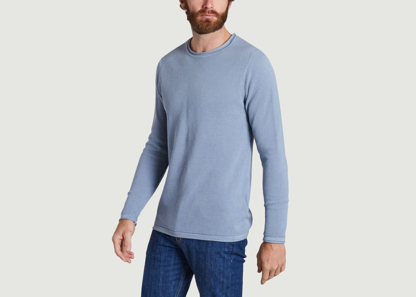 Leichtes Sweatshirt aus organischer Baumwolle - KCA