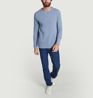 Lightweight organic cotton sweater