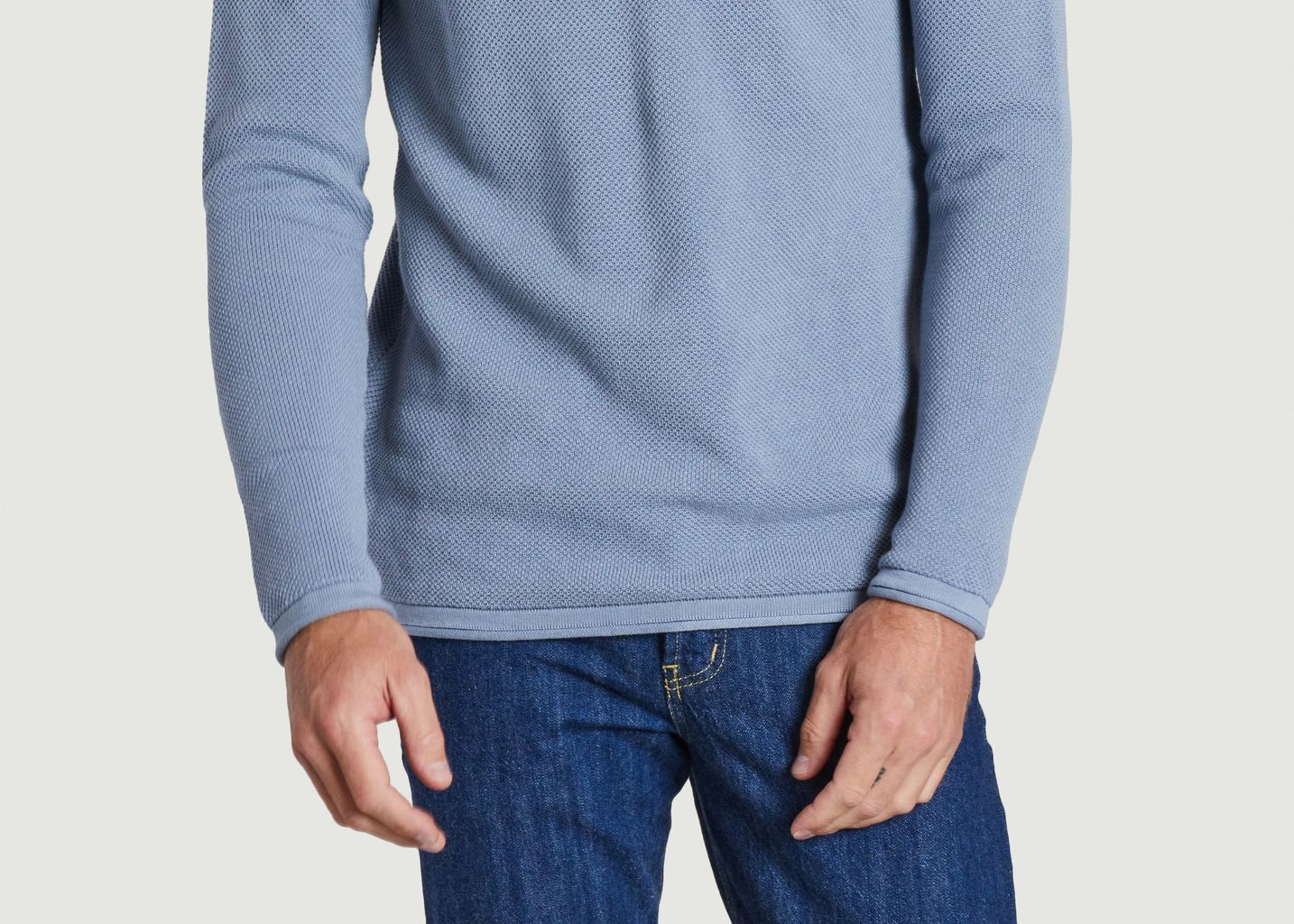Lightweight organic cotton sweater - KCA