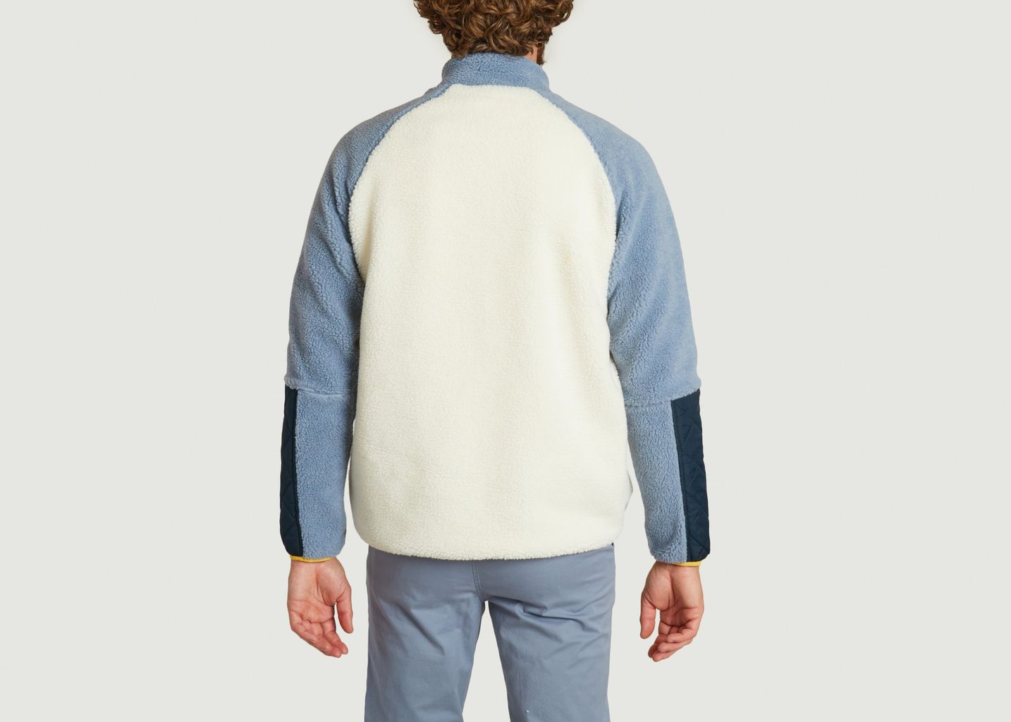 Sweatshirt mit halbem Reißverschluss - KCA