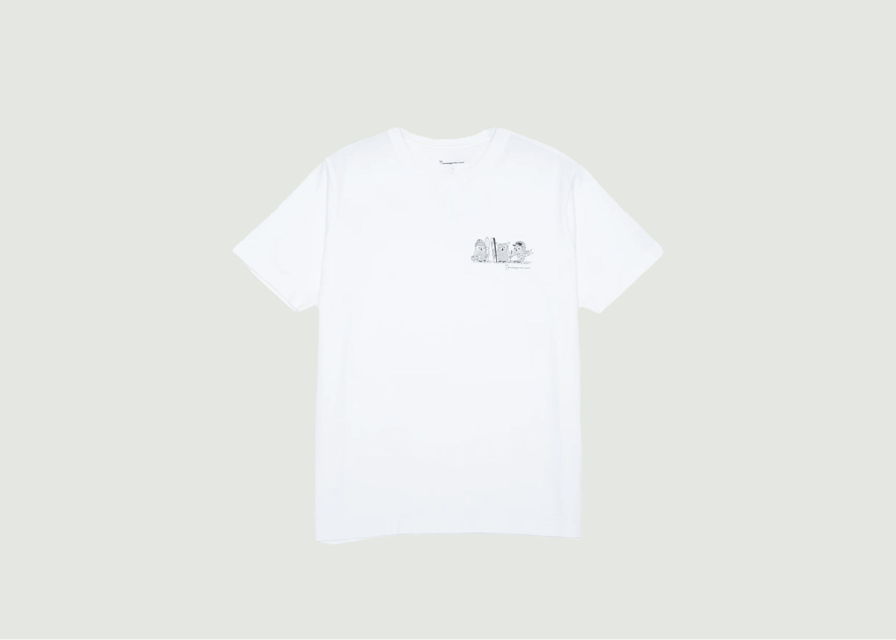T-shirt droit imprimé logotypé - KCA