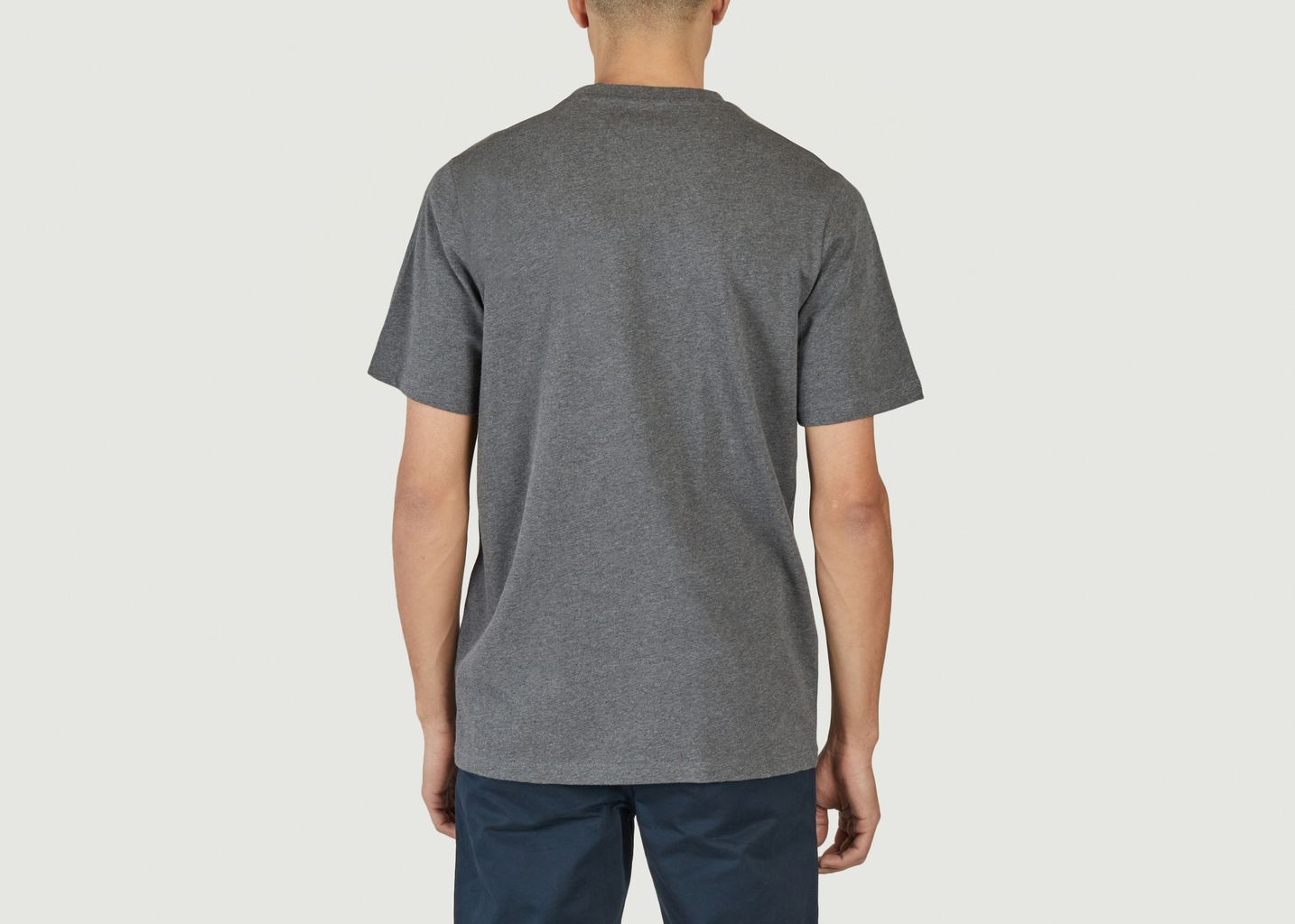 Badge Regular Fit T-Shirt Grey Knowledge Cotton Apparel