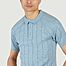 matière Regular short-sleeved striped knit polo shirt - KCA