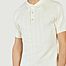 matière Regular short-sleeved striped knit polo shirt - KCA