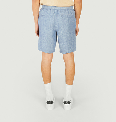 Shorts aus Leinen