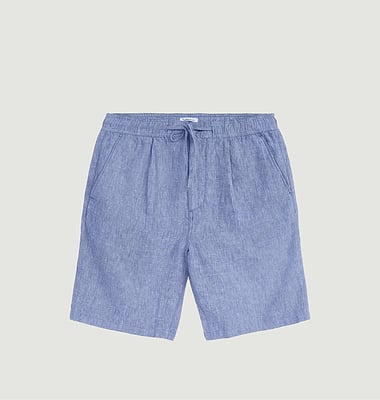 Shorts aus Leinen