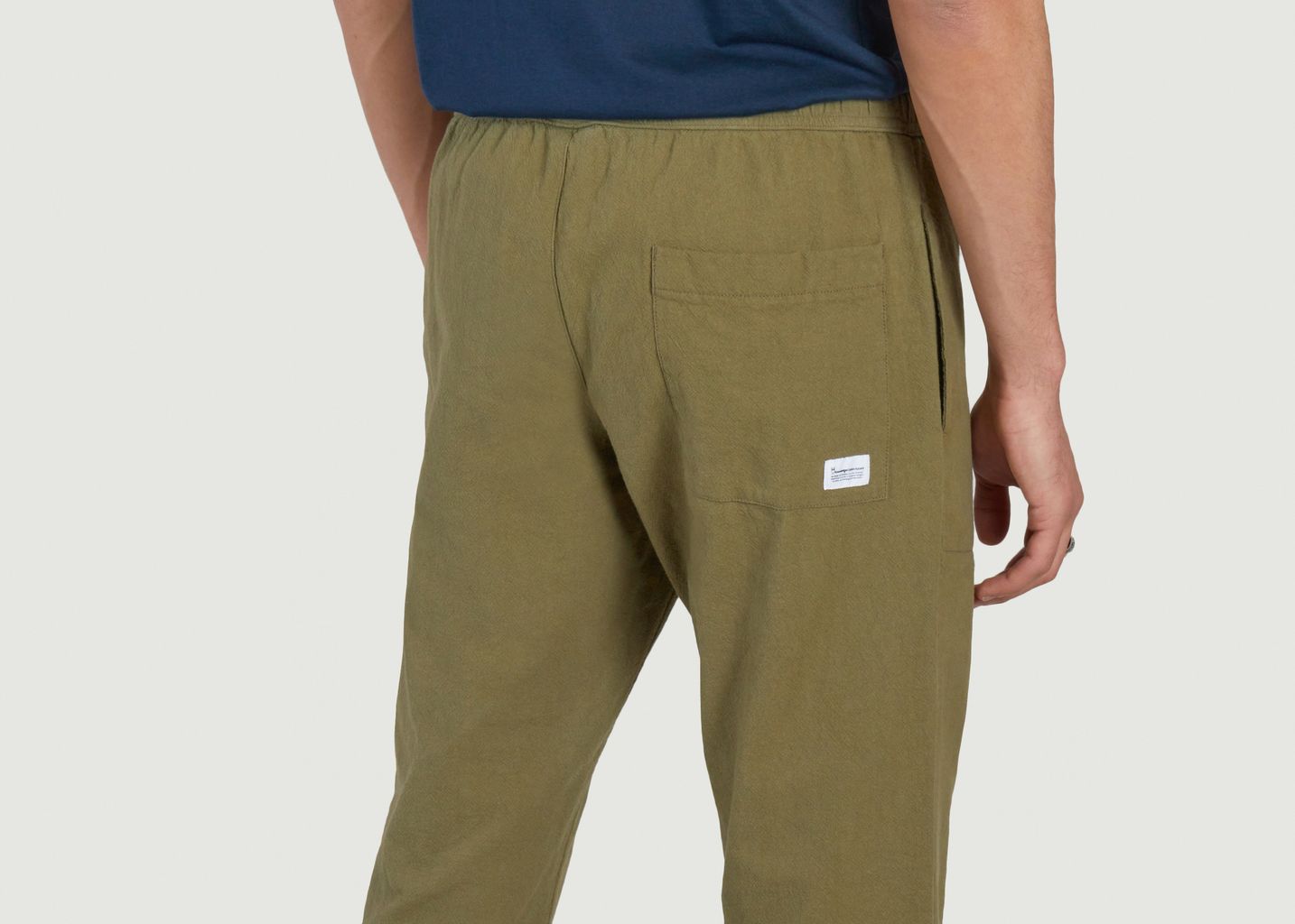 Pantalon ample FIG en coton crushed - KCA