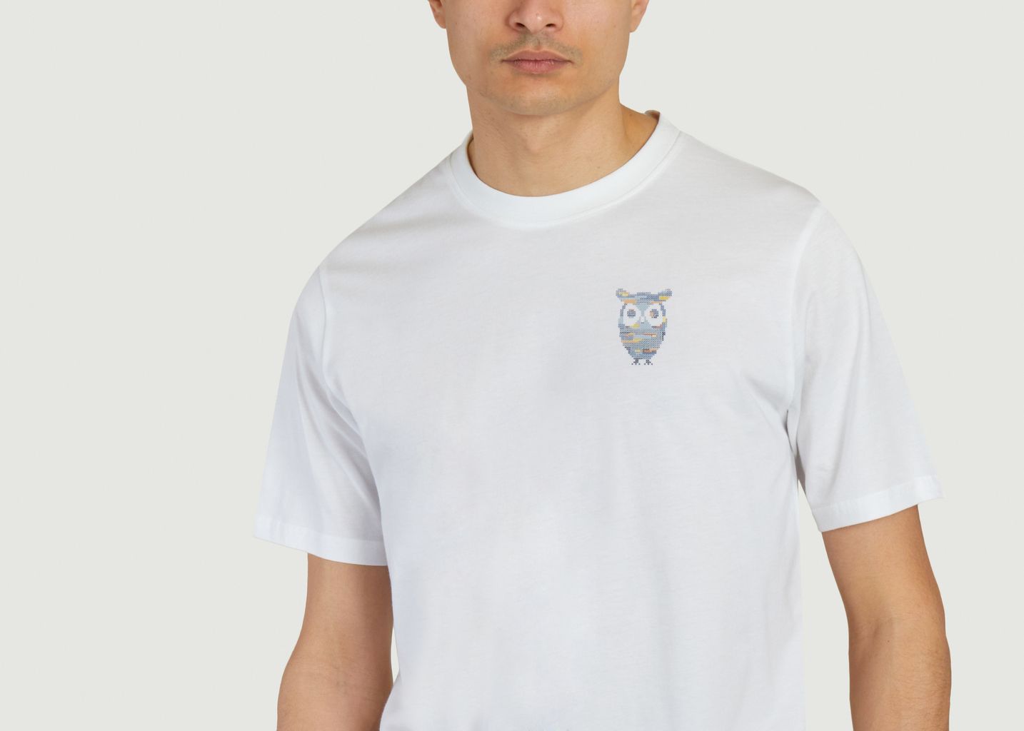 T-Shirt mit Brustdruck - KCA
